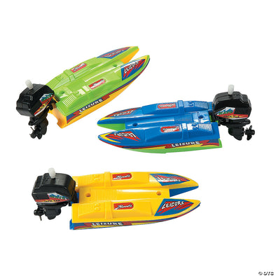 Wind-Up Speed Boat