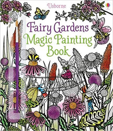 Magic Painting Book Fairy Gardens