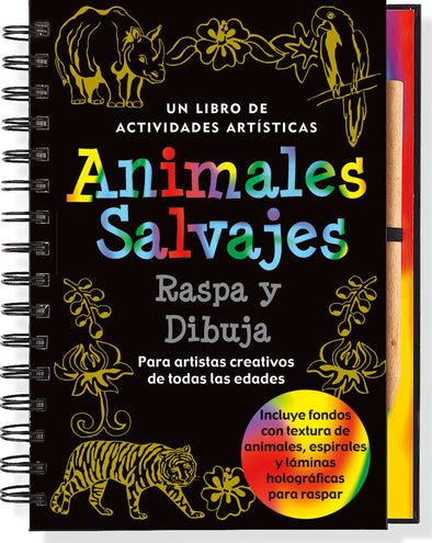 Scratch & Sketch - Animales Salvajes (Spanish)