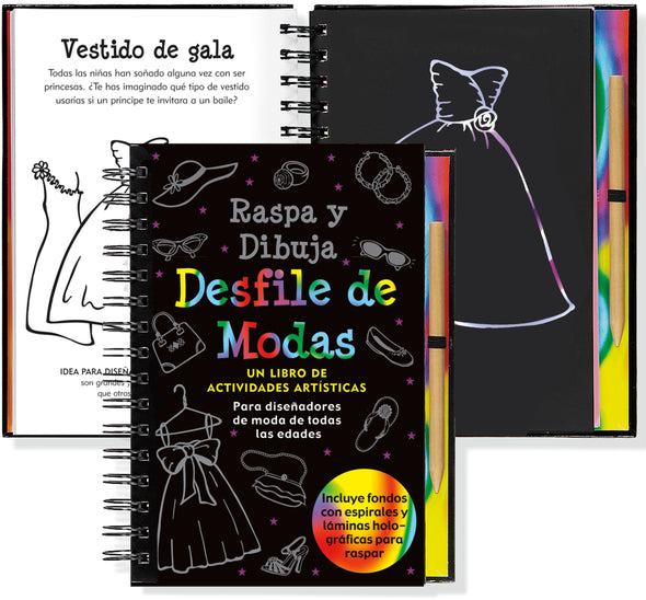 Scratch & Sketch - Desfile de Modas (Spanish)