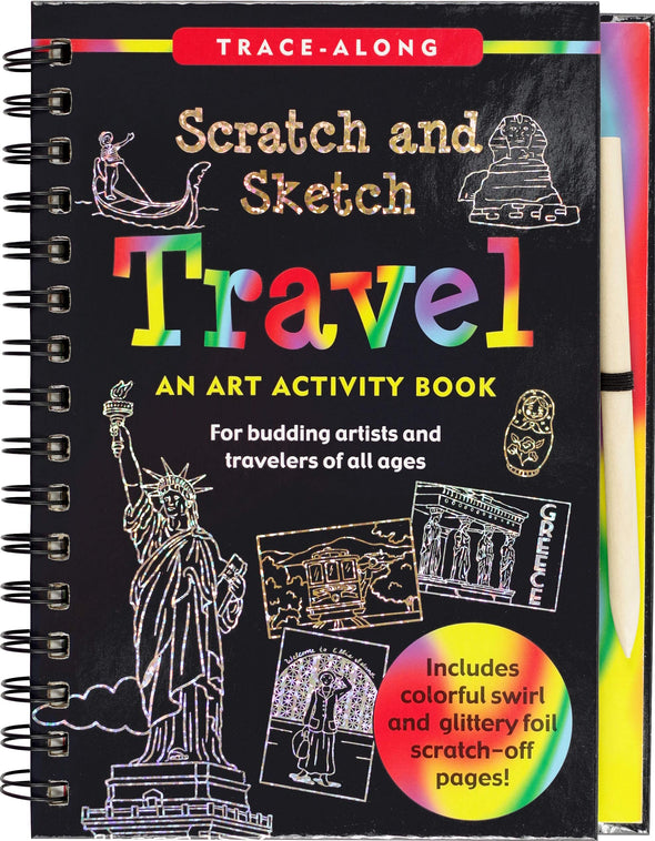Scratch Sketch - Travel Book