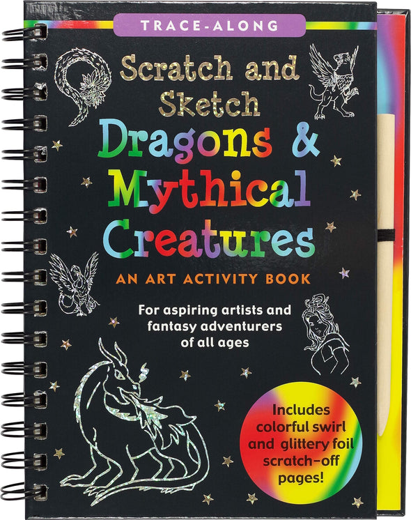 Scratch & Sketch - Dragons Mythical Creatures