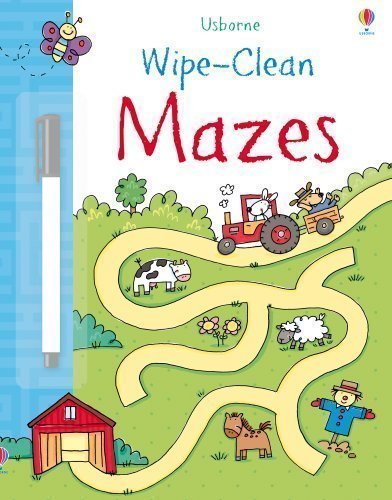 Wipe-Clean Mazes Book