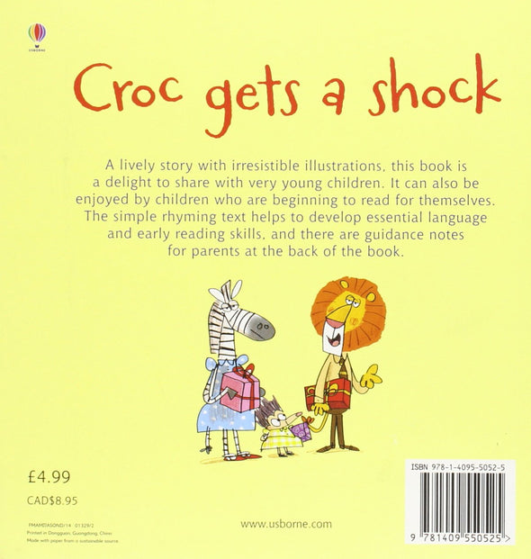 Croc Takes a Shock Book