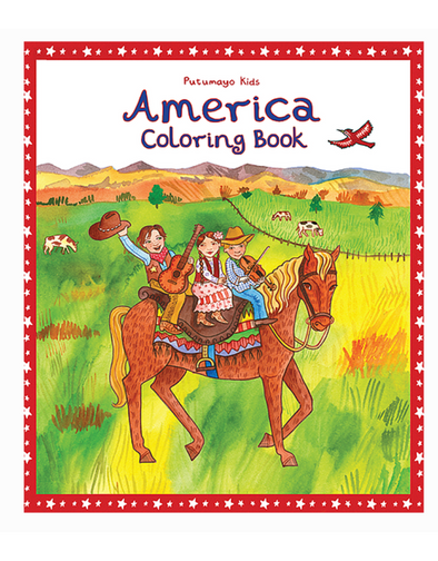 America Coloring Book Putumayo Kids