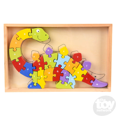 Wooden Dinosaur Letter Puzzle