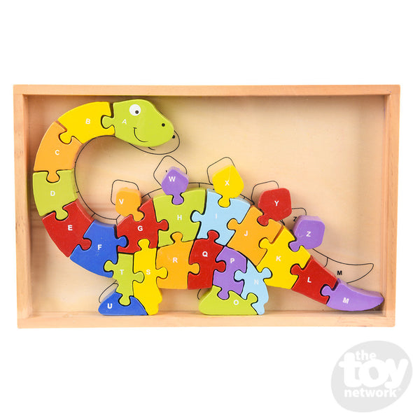 Wooden Dinosaur Letter Puzzle