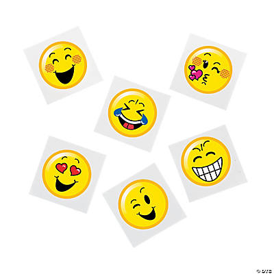 Emoticon Tattoo Assortment