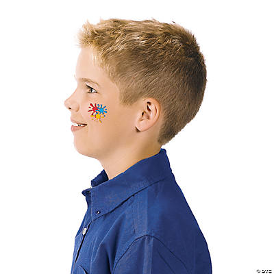 Artist Paint Splash Tattoo