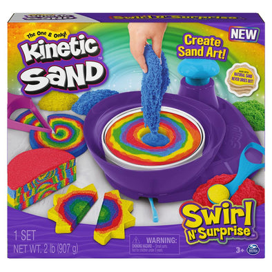 Kinetic Sand Swirl N Surprise