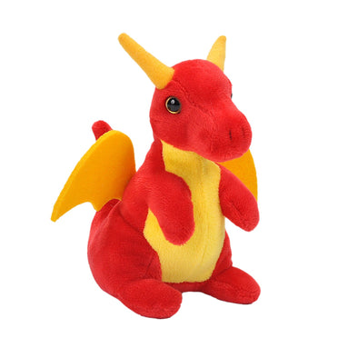 Dragon Red and Yellow Plush