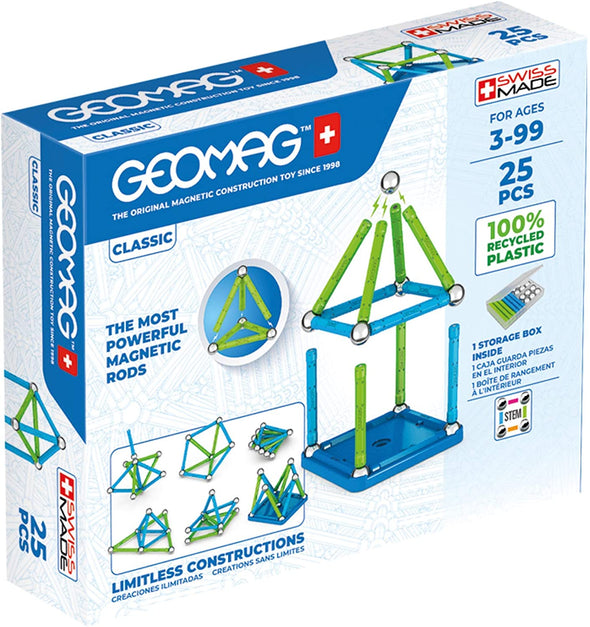 GeoMag Green Classic - 25 pcs