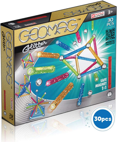 GeoMag Color Glitter 30 pcs