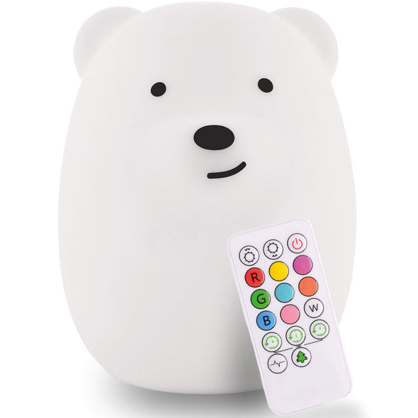 Bear Bluetooth Speaker LED Night Light