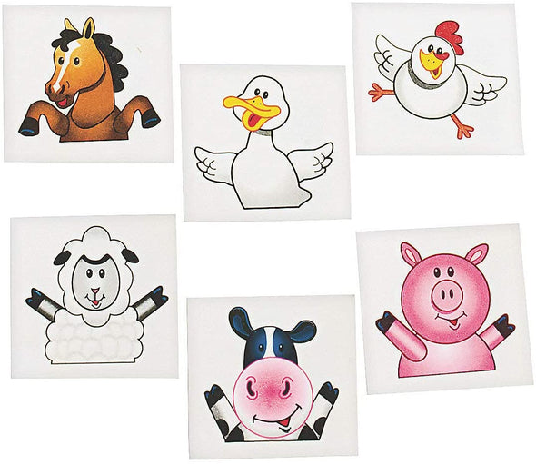 Farm Animals Tattoo
