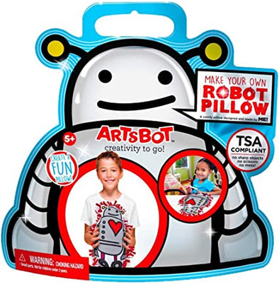 ArtsBot Robot Pillow