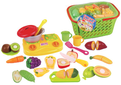 Grocery Basket Cut & Play