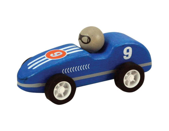 Wooden Racers Car Pullback