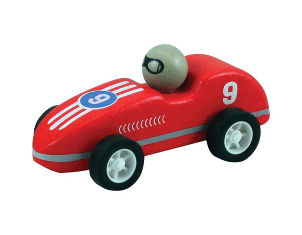 Wooden Racers Car Pullback