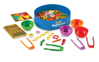 Noodle Knockout! Fine Motor Game