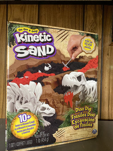 Kinetic Sand Dino Dig Playset