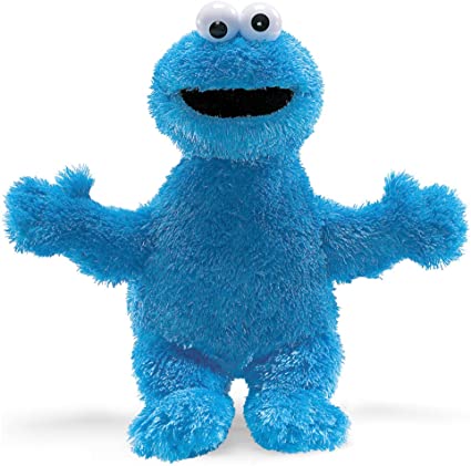 Sesame Street Cuddly Cookie Monster Plush