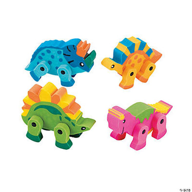Dino Moveable Erasers
