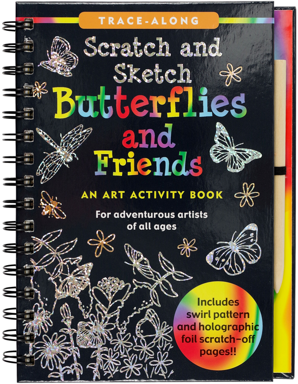 Butterflies and Friends Scratch and Sketch