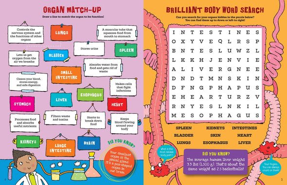 The Human Body Activity Book!
