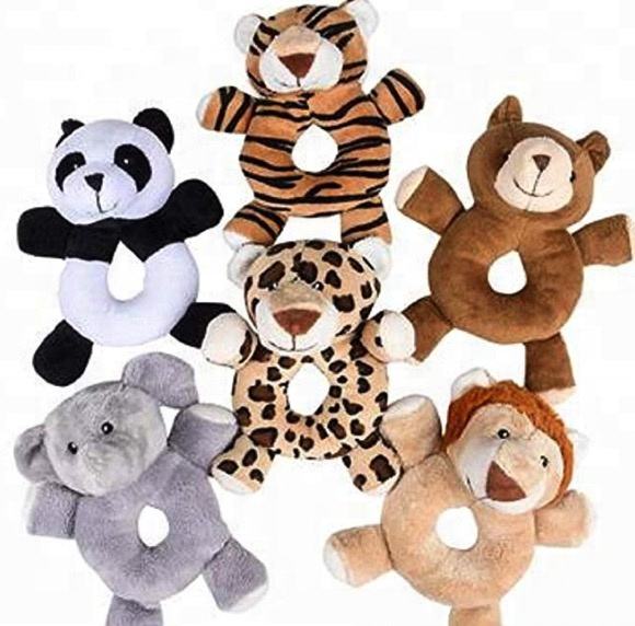 Plush Infant Rattle