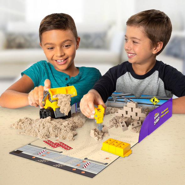 Kinetic Sand Dig & Demolish Truck