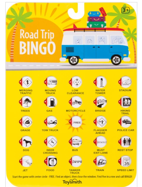 Road Trip Bingo