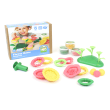 Flower Maker Dough Set Green Toys