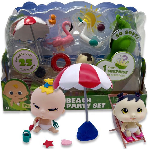 Pea Pod Babies Beach Party Set