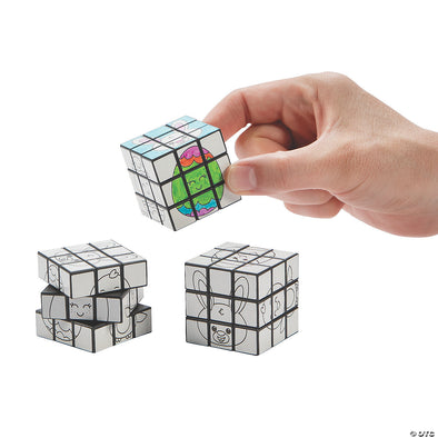 Mini Easter Magic Cube Color It