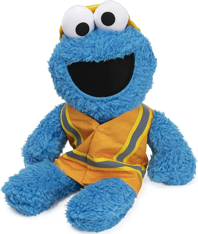 Cookie Monster Construction Worker Plush