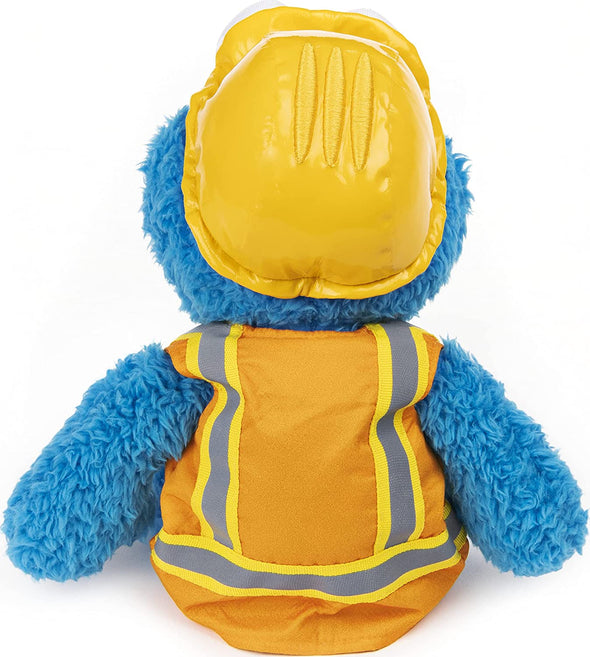 Cookie Monster Construction Worker Plush