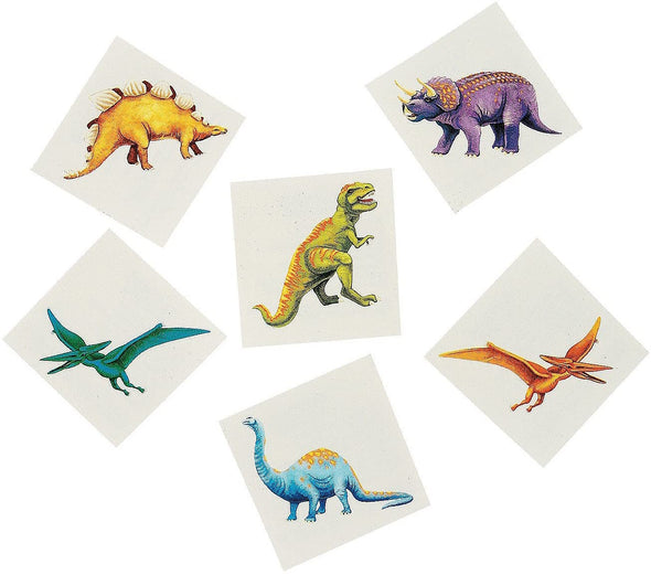 Dinosaur Tattoos Assortment