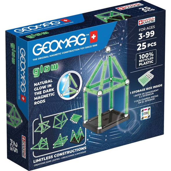 GeoMag GLOW Color Recycled 25 pcs