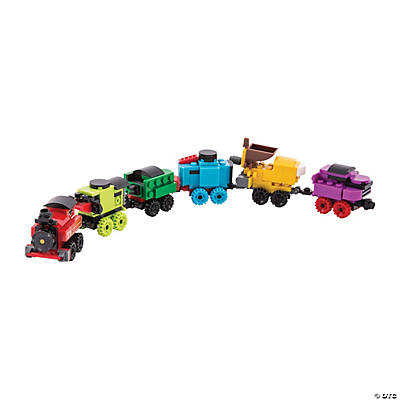 Mini Train Building Block Set