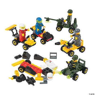 Plastic Vehicle Building Block Kits