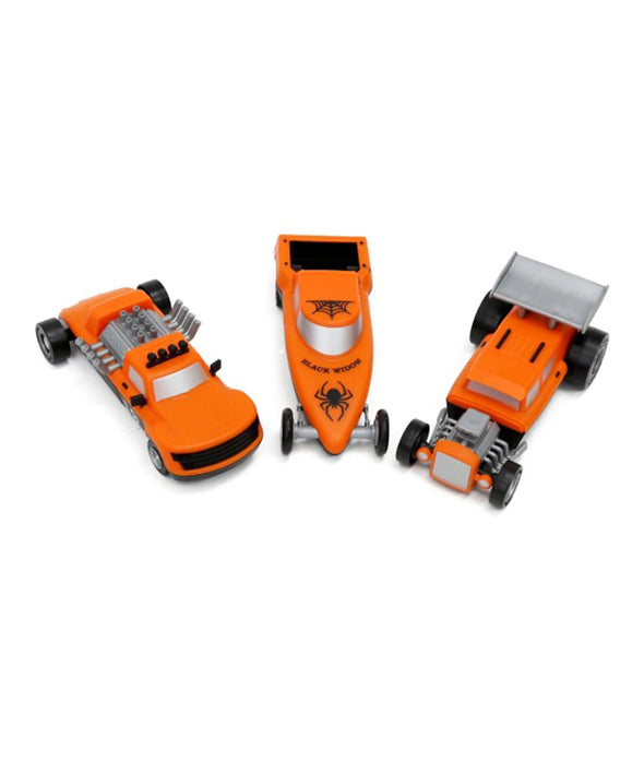 Mix-or-Match Orange Vehicles Race